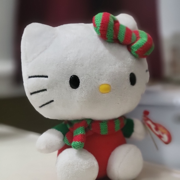 Hello Kitty Beanie Plush Doll - Picture 1 of 3